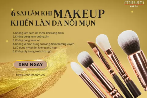 6 THINGS TO AVOID IF YOUR MAKEUP CAUSES ACNE